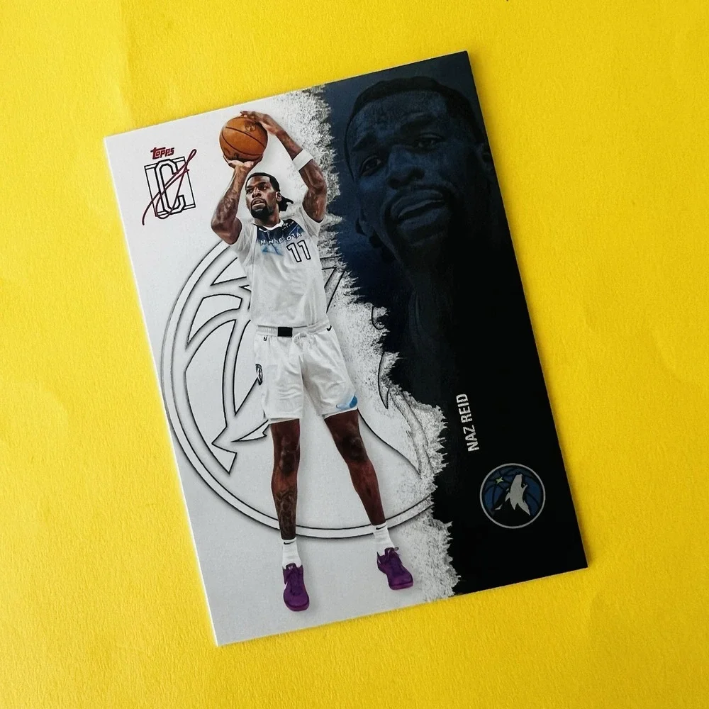 2025-26 Topps Signature Class Round 2 Pick 46 Naz Reid #46 Timberwolves